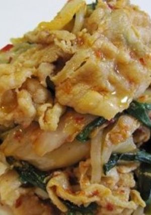 豚肉と野菜たっぷりキムチ炒め-レシピのメイン写真