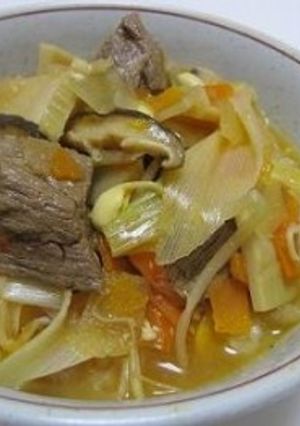 野菜たっぷりカルビクッパ-レシピのメイン写真