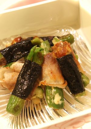 しし唐のチーズ巻き焼き-レシピのメイン写真