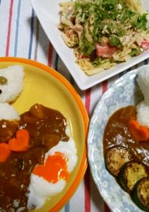 デコッて、カレー-レシピのメイン写真