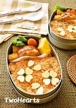 キャラ弁に❤ケチャップライス（赤色ご飯）-レシピのメイン写真