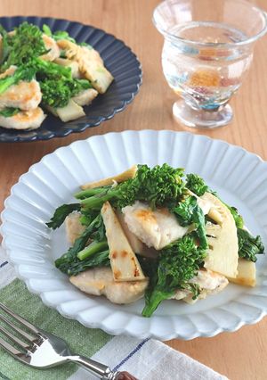 春野菜と鶏むね肉の白ワイン風味-レシピのメイン写真