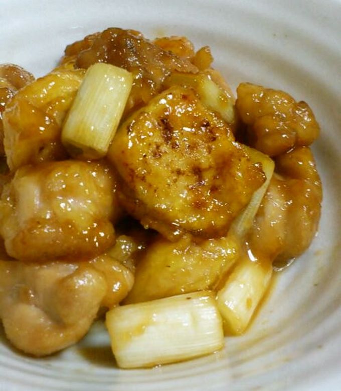 照り焼き 美味＊鶏肉と凍り豆腐のちゅるりん照り焼き by ＊Anna