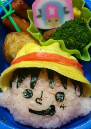 ワンピースキャラ弁★ルフィ-レシピのメイン写真