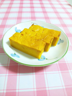 冷やして美味しいかぼちゃのケーキ♪-レシピのメイン写真