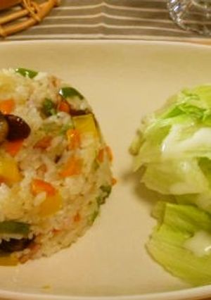 甘栗むいちゃいましたで簡単栗ピラフ-レシピのメイン写真