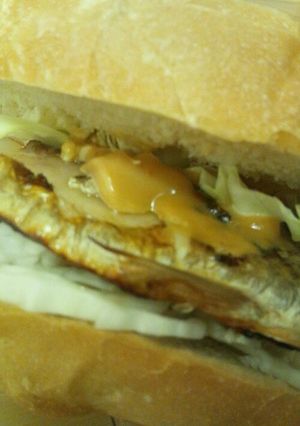朝ごはん♪サバサンド-レシピのメイン写真