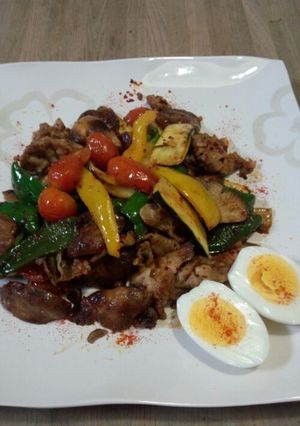 豚肉とキノコ類のトマト炒め★-レシピのメイン写真