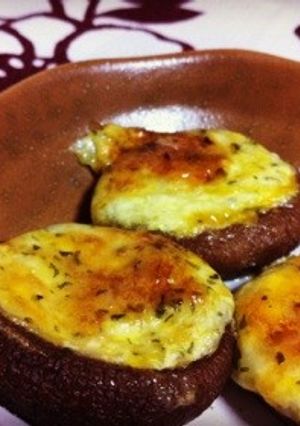 旬！しいたけチーズマヨ焼☆ちょー簡単！-レシピのメイン写真