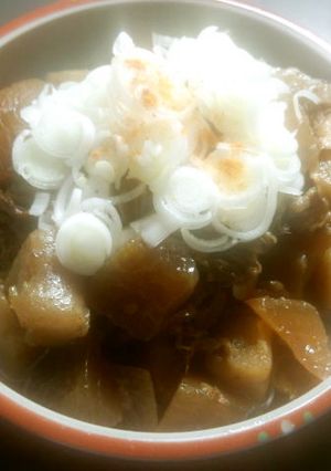 最低限の調味料で!簡単!牛筋煮込み-レシピのメイン写真
