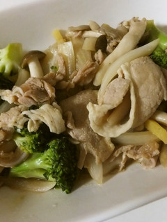 低カロ!ブロッコリーと豚肉の中華風炒め-レシピのメイン写真
