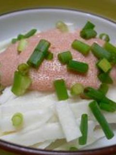 山芋の明太子ソースかけ-レシピのメイン写真