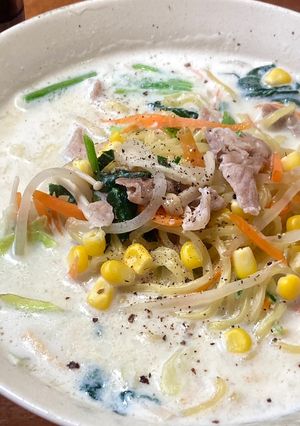 中華麺でチャンポン風ラーメン-レシピのメイン写真