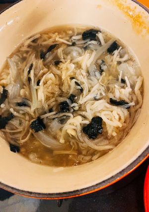 四毒抜き 切り干し大根と玉ねぎ煮-レシピのメイン写真