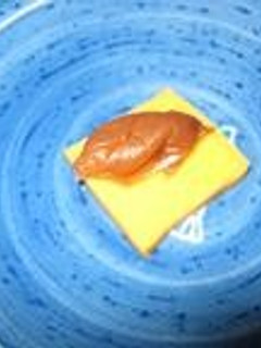 簡単!梅チーズ-レシピのメイン写真