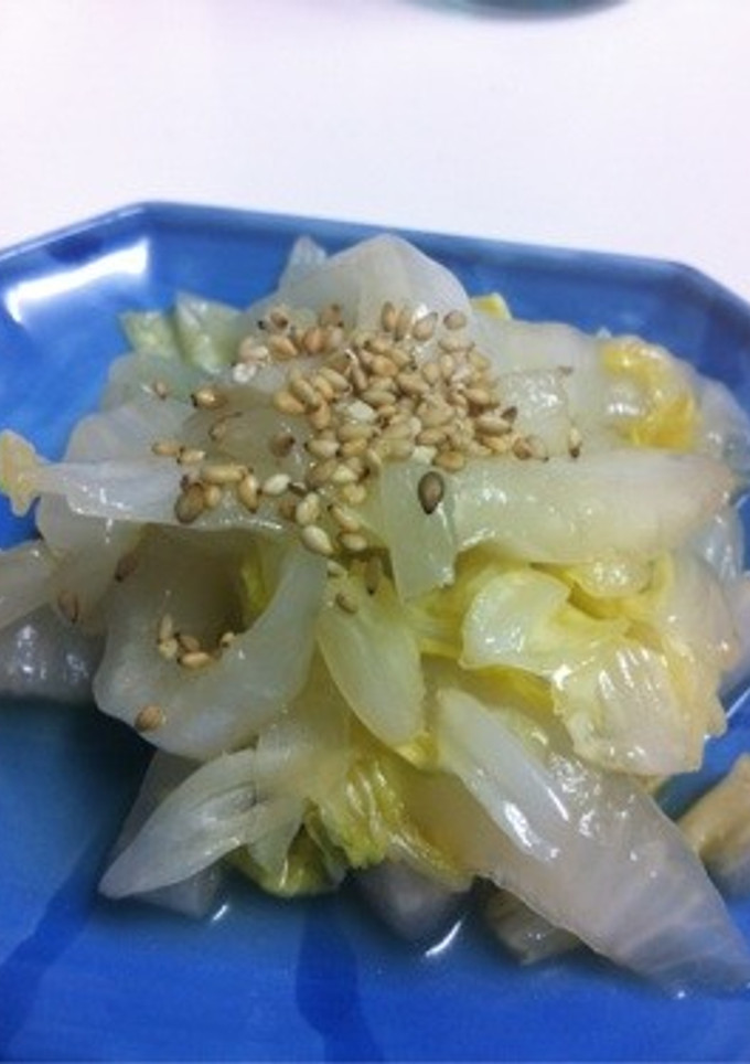 簡単白菜のおひたし風サラダ-レシピのメイン写真
