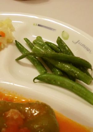 いんげん豆のソテー-レシピのメイン写真