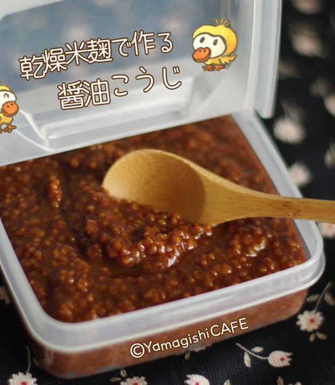 乾燥麹で作る醤油麹♡観察レシピ-レシピのメイン写真