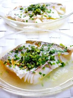 鱈のレンジ蒸し*葱バター風味-レシピのメイン写真