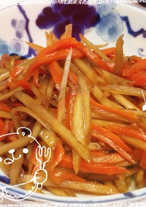 きんぴらごぼう（覚え書）-レシピのメイン写真