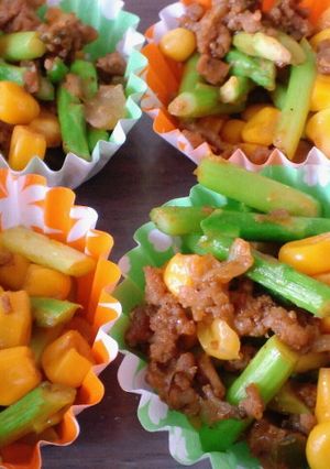 残ったカレーで アスパラコ-ンカレー風味-レシピのメイン写真
