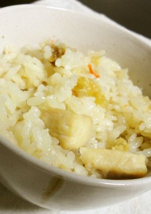 塩麹入り☆鶏の炊き込みご飯-レシピのメイン写真