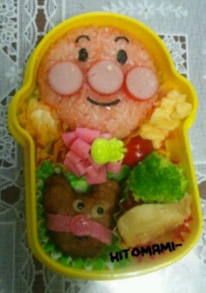 キャラ弁*アンパンマン*-レシピのメイン写真