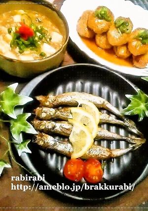 【☆ししゃものバター風味☆】-レシピのメイン写真