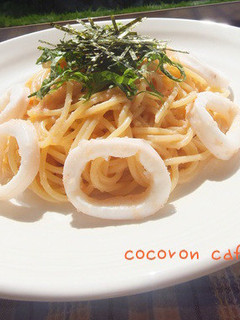 イカと大葉の明太子パスタ-レシピのメイン写真