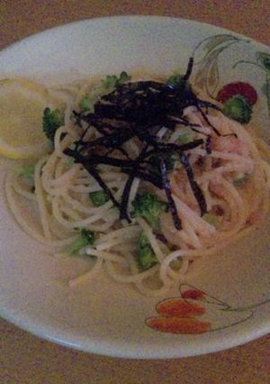 ラーマで明太子ブロッコリーパスタ-レシピのメイン写真