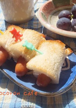 お弁当にも♪ウインナーロールパン-レシピのメイン写真