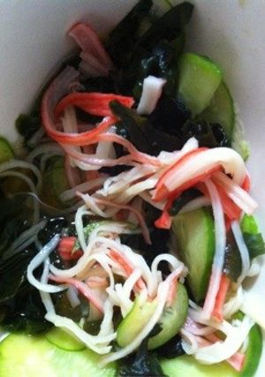 手早く酢の物-レシピのメイン写真