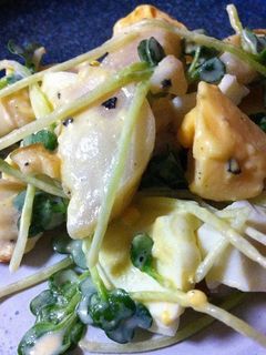 貝柱とチーズのサラダ-レシピのメイン写真