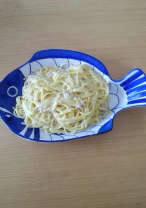 簡単大好きカルボナーラ-レシピのメイン写真