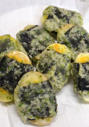 半熟玉子の磯部揚げ★覚書-レシピのメイン写真