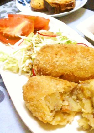 ソース不要の肉じゃが風ほくほくコロッケ☆-レシピのメイン写真