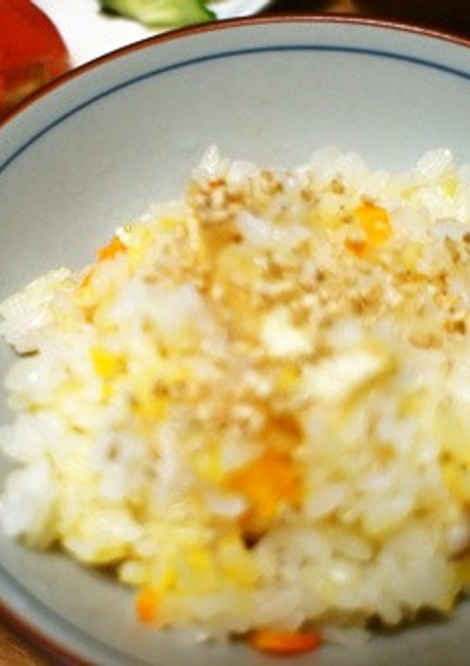 かんたん！かぼちゃ炊き込みご飯(^o^)-レシピのメイン写真