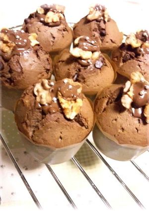 オレンジピール入りチョコマフィン-レシピのメイン写真