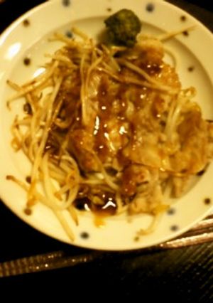 豚もやしバター炒め-レシピのメイン写真