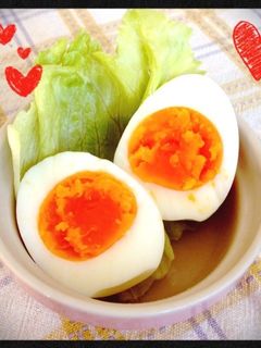 簡単手軽に!半熟ゆでたまご-レシピのメイン写真