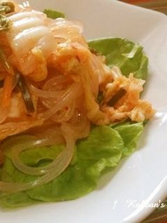 マロニーでキムチ炒め-レシピのメイン写真