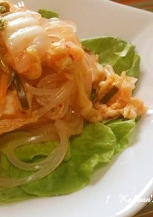 マロニーでキムチ炒め-レシピのメイン写真