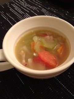 野菜の味を楽しめるスープ♪-レシピのメイン写真