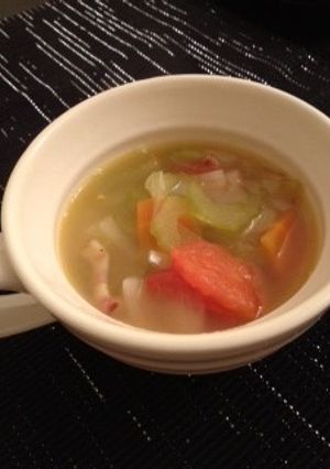 野菜の味を楽しめるスープ♪-レシピのメイン写真