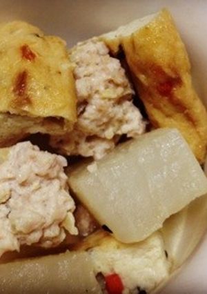 生姜鶏団子と大根の煮物-レシピのメイン写真