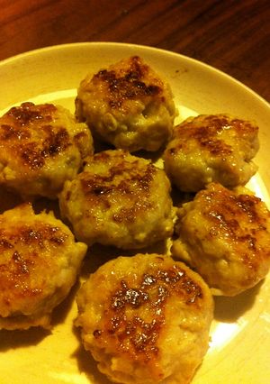 簡単!えのきの鶏つくね~味噌風味~-レシピのメイン写真