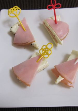 チーズハムサンド-レシピのメイン写真