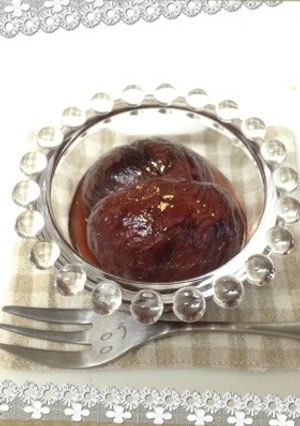 ♫甘さ控えめ栗の渋皮煮☆ブランデー不要☆-レシピのメイン写真