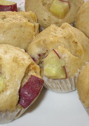 さつまいも蒸しパン-レシピのメイン写真