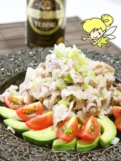 茹で豚のW葱塩和え-レシピのメイン写真